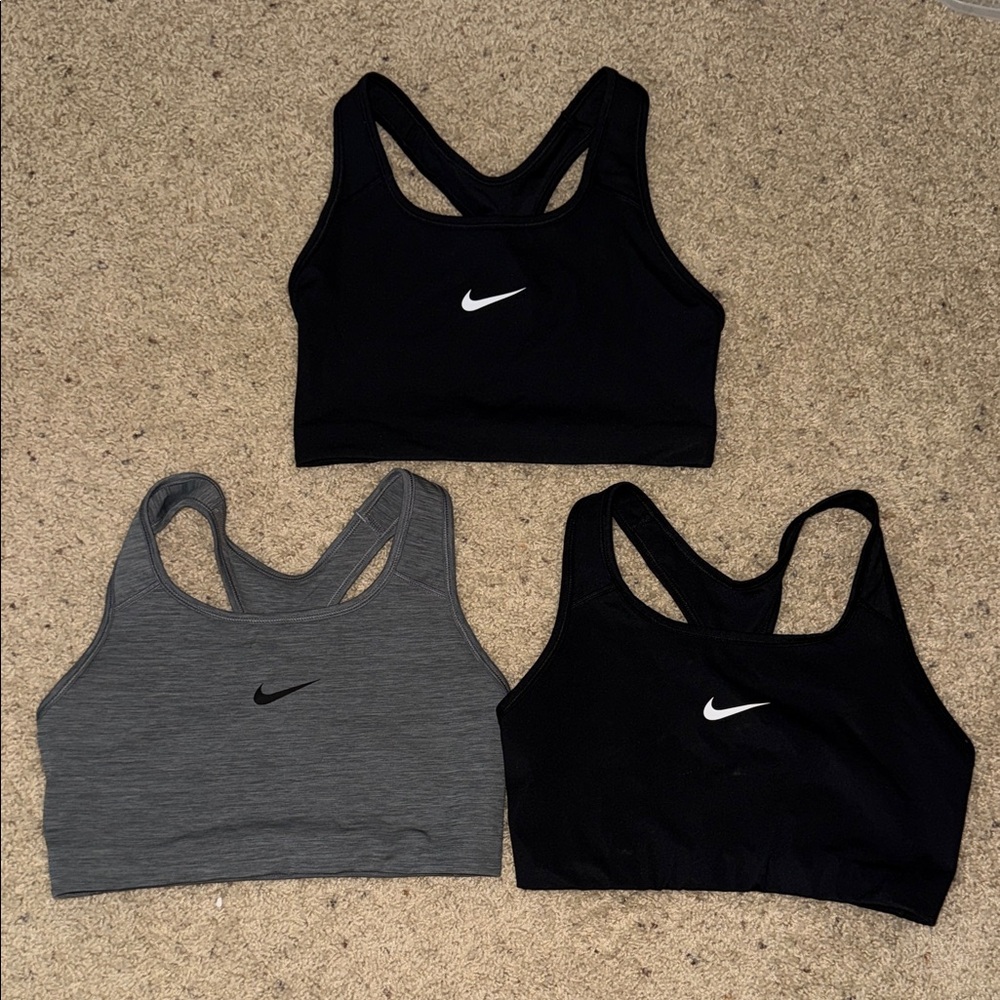 Nike Black Dri-FIT Sports Bra